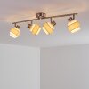 Lotorp Ceiling Light matt nickel, 4-light sources