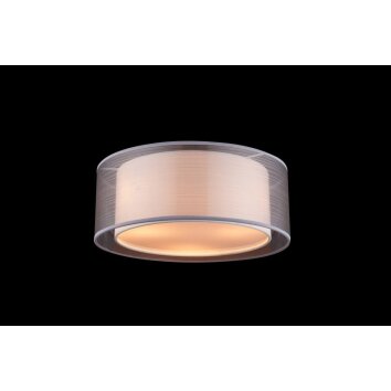 Globo ceiling light matt nickel, 3-light sources