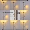 Argostoli Floor Lamp LED matt nickel, 2-light sources