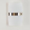 SIBO wall light stainless steel, 2-light sources