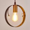 Pendant Light Leentje black-gold, 1-light source