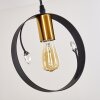 Pendant Light Leentje black-gold, 1-light source