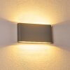 Outdoor Wall Light Tinglev LED grey, titanium, 2-light sources