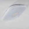 NUTAK Ceiling Light LED white, 1-light source, Remote control, Colour changer