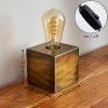 LEMELE Table lamp bronze, 1-light source