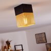 ARMENIE Pendant Light brass, black, 1-light source