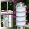 Tunes path light stainless steel, 1-light source, Motion sensor