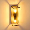 FAROER Outdoor Wall Light black, 2-light sources