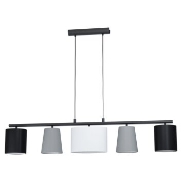 EGLO ALMEIDA Pendant Light black, 5-light sources