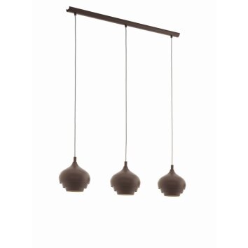Eglo CAMBORNE Pendant Light brown, 3-light sources