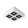 Ceiling Spotlight Lucide XIRAX LED white, 4-light sources