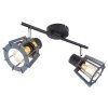 Globo MAHA Spotlight black, 2-light sources