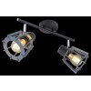 Globo MAHA Spotlight black, 2-light sources