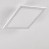 Salmi Ceiling Light LED aluminium, white, 1-light source