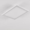 Salmi Ceiling Light LED aluminium, white, 1-light source