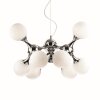 Ideal Lux NODI Pendant Light chrome, 9-light sources