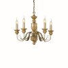 Ideal Lux DORA Chandelier gold, 5-light sources