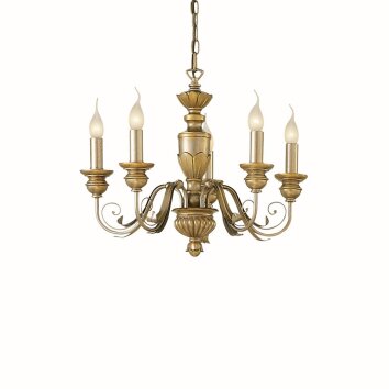 Ideal Lux DORA Chandelier gold, 5-light sources