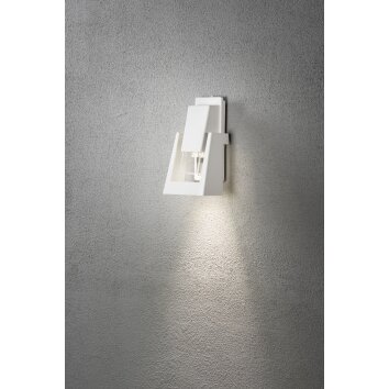 Konstsmide POTENZA wall light white, 1-light source