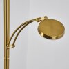 Argostoli Floor Lamp LED brass, 2-light sources