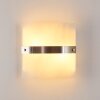 SIBO wall light stainless steel, 2-light sources