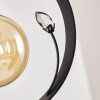 Pendant Light Leentje gold, black, 3-light sources