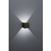 Trio LOUIS Wall Light LED black, 1-light source