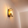 FAROER Outdoor Wall Light black, 1-light source, Motion sensor