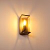 FAROER Outdoor Wall Light black, 1-light source, Motion sensor