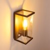 FAROER Outdoor Wall Light black, 1-light source, Motion sensor