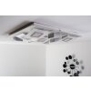 Bopp FRAME ceiling light LED aluminium, 9-light sources