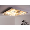 Bopp FRAME ceiling light LED aluminium, 9-light sources