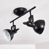 Tina Ceiling Light black, 2-light sources