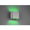 Trio FIGO Wall Light LED aluminium, 1-light source, Remote control, Colour changer