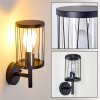 TORSA outdoor wall light black, 1-light source