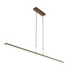 Pendant Light Steinhauer Zelena LED bronze, 1-light source