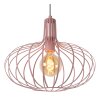 Pendant Light Lucide MERLINA pink, 1-light source