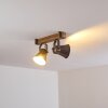 OKSBOL Ceiling Light Light wood, 2-light sources
