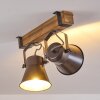 OKSBOL Ceiling Light Light wood, 2-light sources