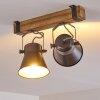 OKSBOL Ceiling Light Light wood, 2-light sources