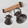 OKSBOL Ceiling Light Light wood, 2-light sources