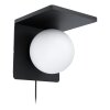 EGLO CIGLIE Wall Light black, 1-light source