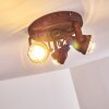 DROBAK Ceiling Light rust-coloured, 3-light sources