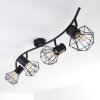 Bardhaman Ceiling Light black, 4-light sources
