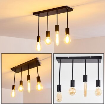 FABIUS Ceiling Light black, 1-light source