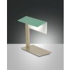 Fabas Luce WASHINGTON Table Lamp LED gold, green, 1-light source