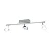 Eglo CARDILLIO 1 ceiling spotlight LED aluminium, chrome, 3-light sources