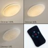 FOXES Ceiling Light LED white, 1-light source, Remote control, Colour changer