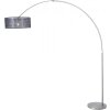 Steinhauer STRESA floor lamp stainless steel, 1-light source