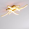 GROSSARL Ceiling Light LED gold, 4-light sources